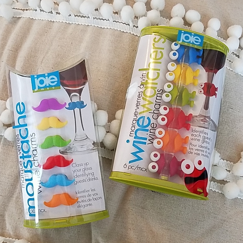 Fun 😆 Wine Charms Set